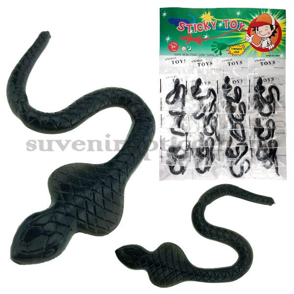 Лизун липучка змія чорна на планшетці (20) /2000/