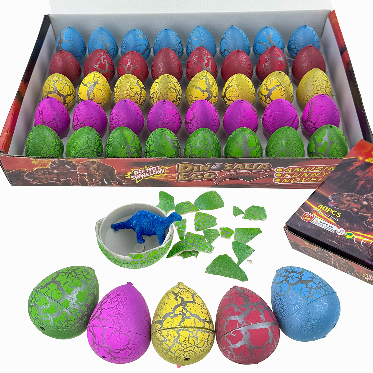 Яйце розтишка мало-середня в коробці 5 см (40) /1920/