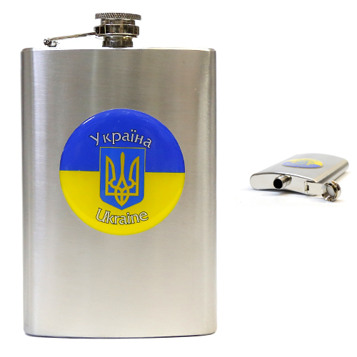 Фляга Украина   7 oz