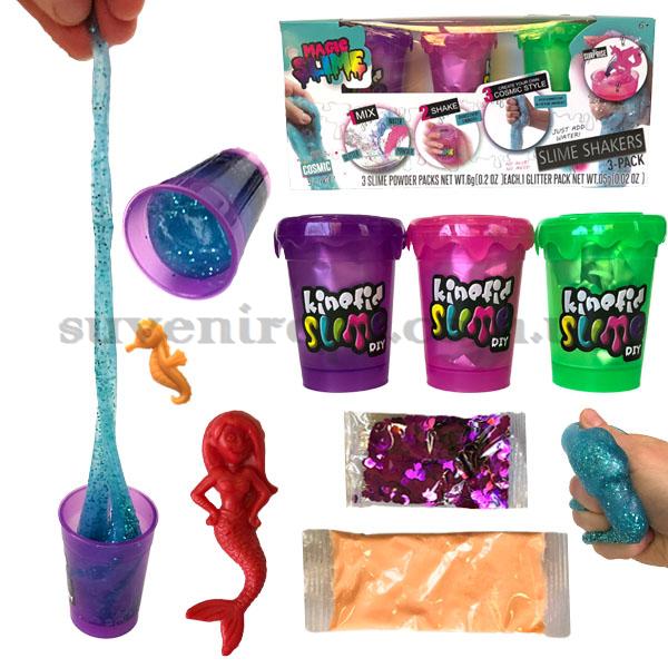 Жвачка для рук набор сделай сам с игрушкой в коробке /72/