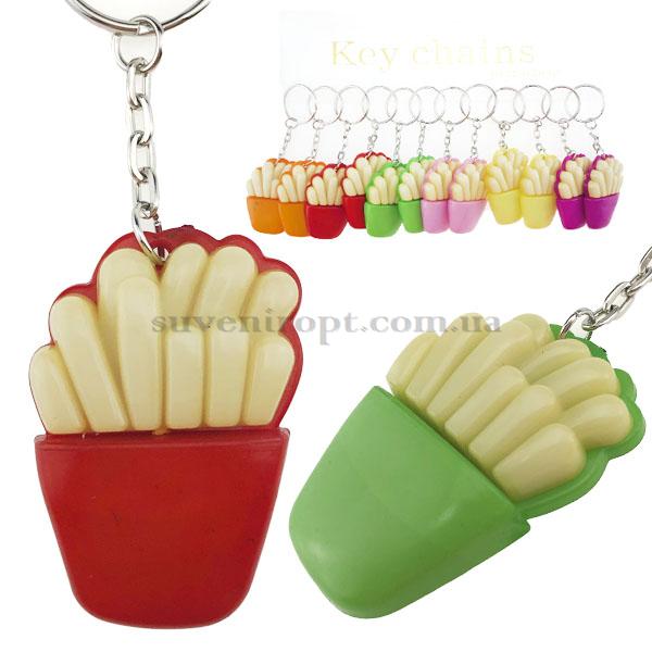 Брелок картошка в пакете большая поликерамика (12)