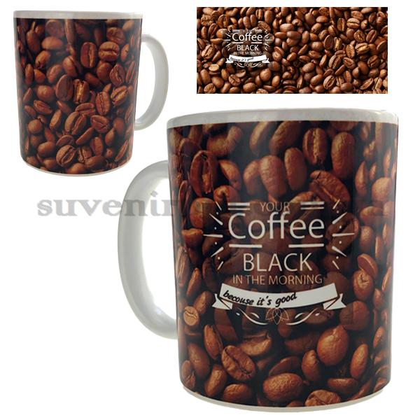 Кружка в зёрнах COFE BLACK 310 гр (12)