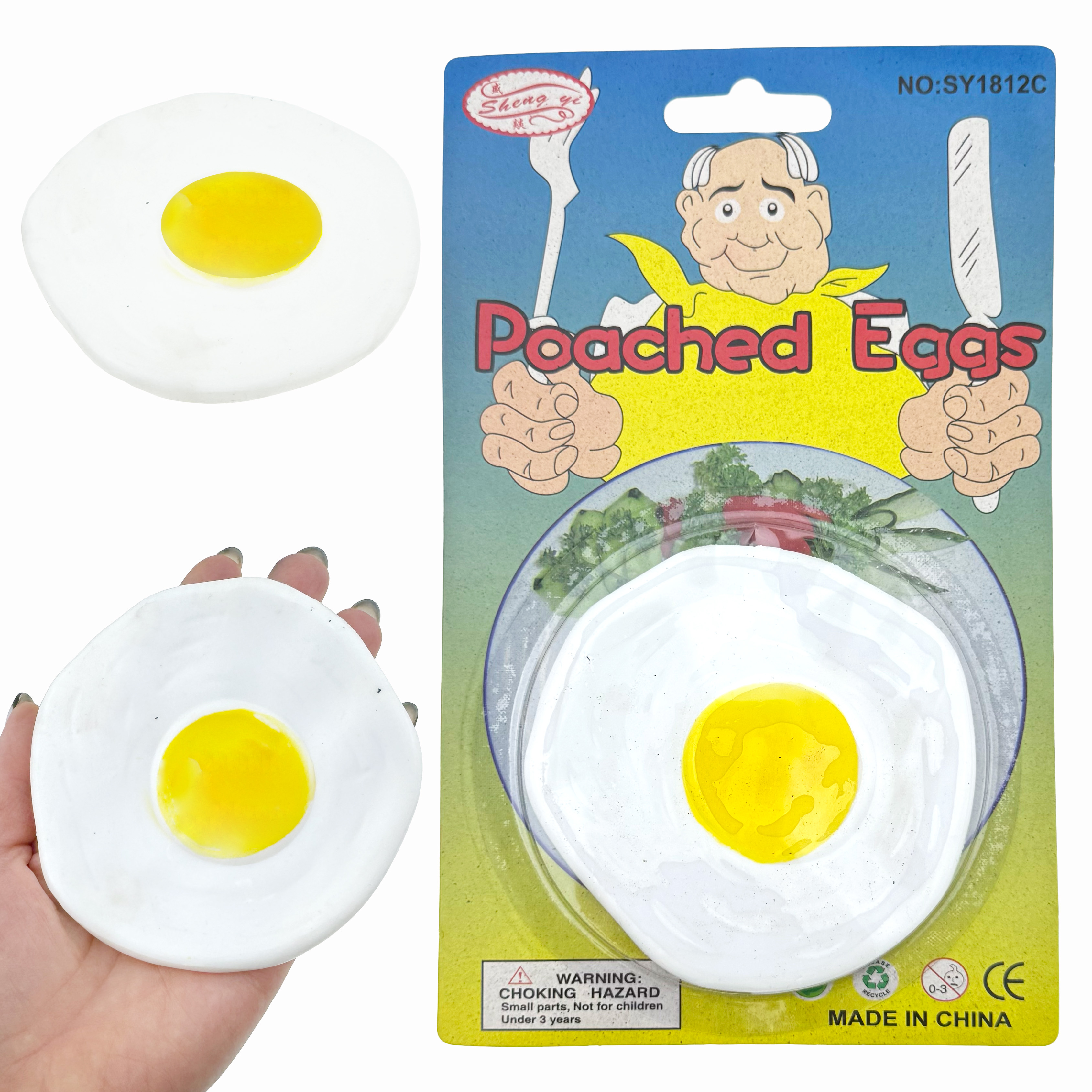 Прикол яйце натуральне (12)