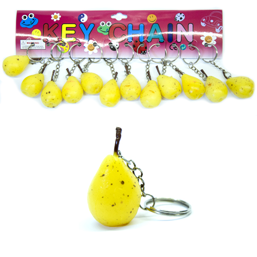 Брелок груша натуральная(12)