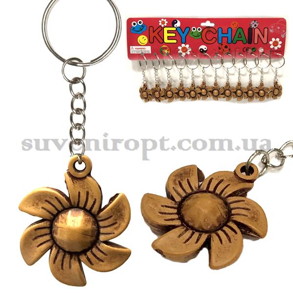 Брелок цветочек из кости (12)