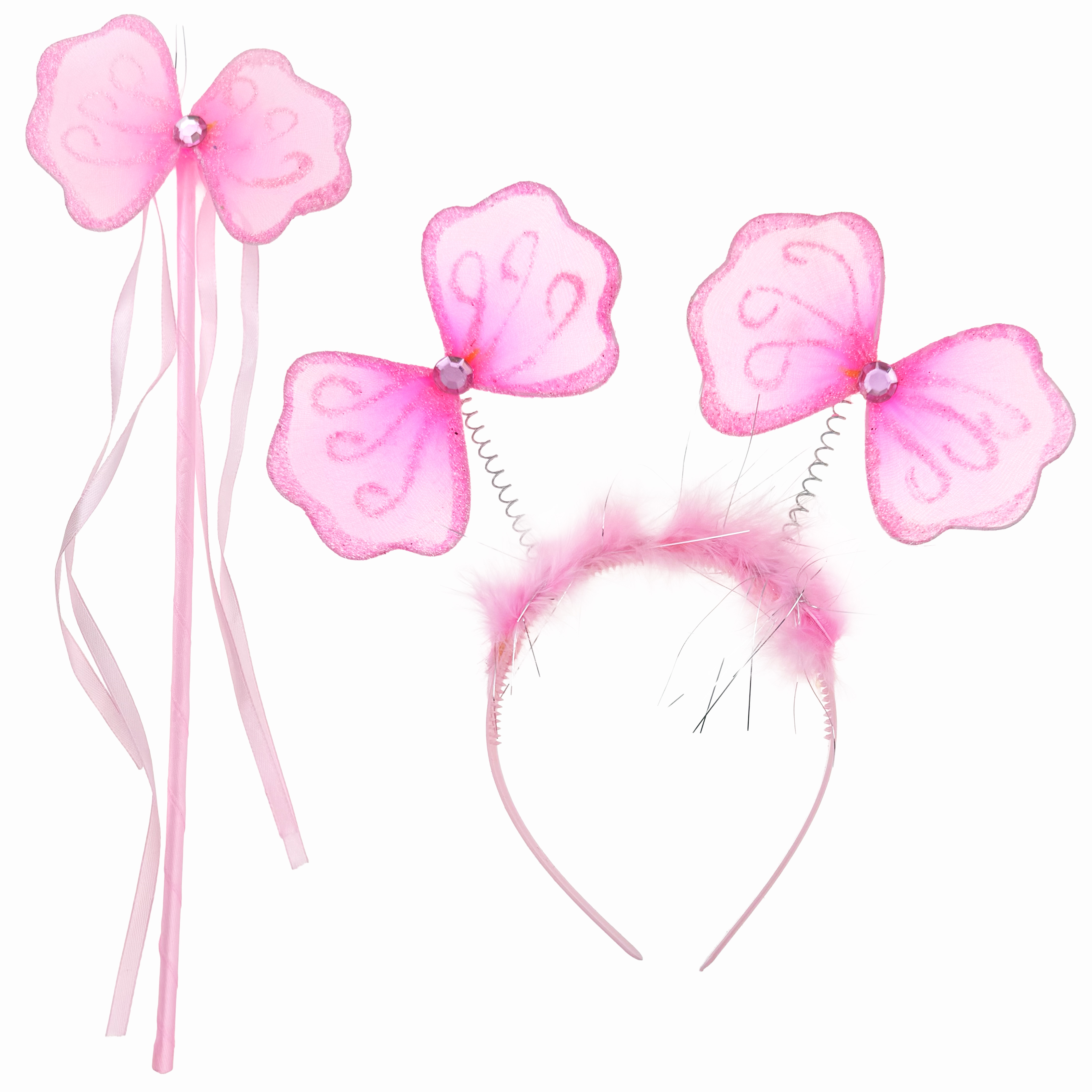 Набір феї обруч з паличкою бантик (12)