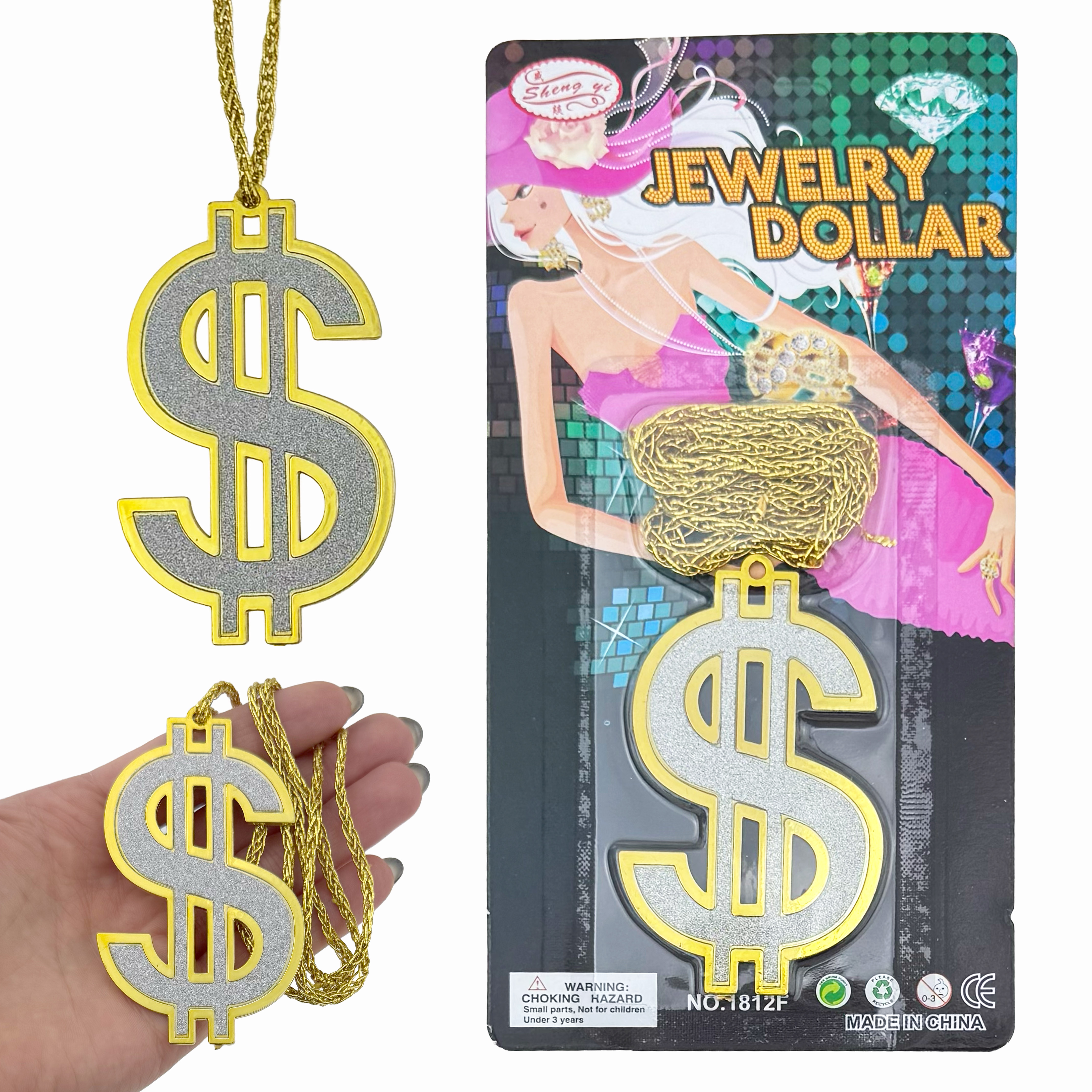 Прикол ланцюжок з $ (24)