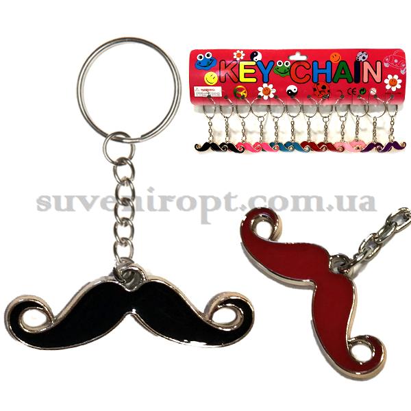 Брелок усы  золотистый  (12)