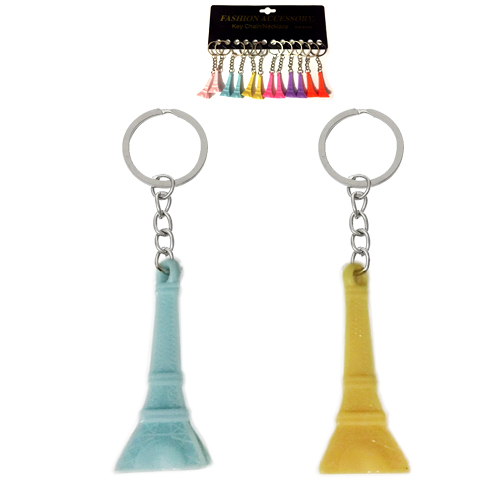 Брелок статуэтка Эйфелевая башня цветная (12)