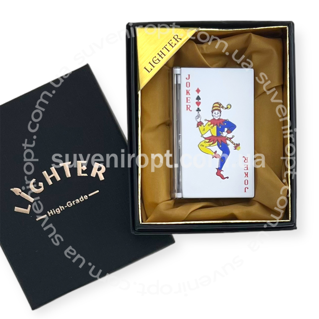 Запальничка подарункова LIGHTER JOKER ,що світиться (10)