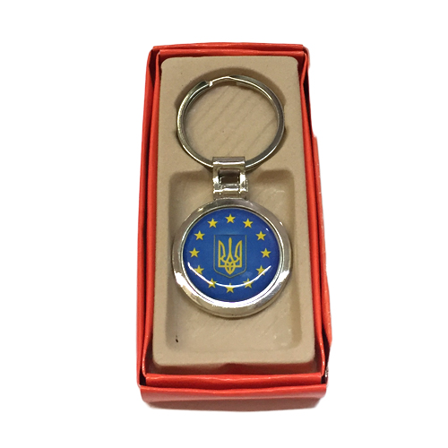 Брелок  в коробке Украина евро (12)
