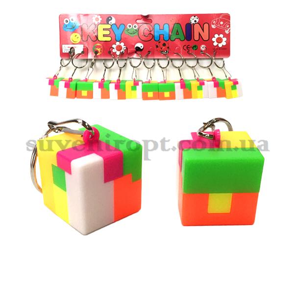 Брелок кубик конструктор яскравий (12)