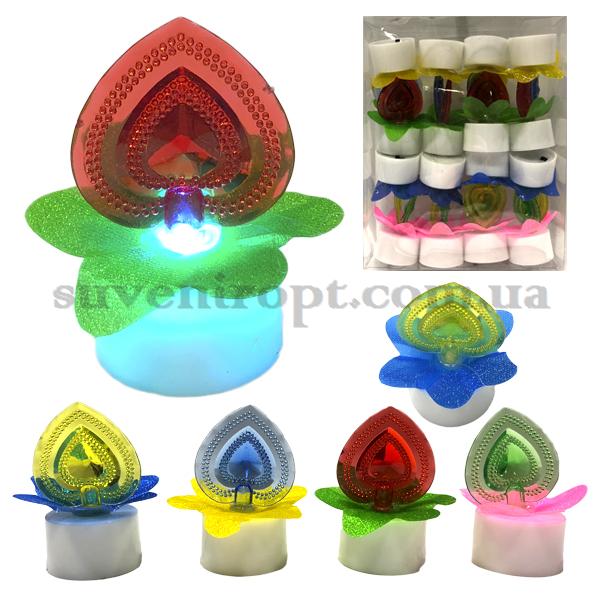 Светяшка цветок с сердцем  меняет цвет (16)