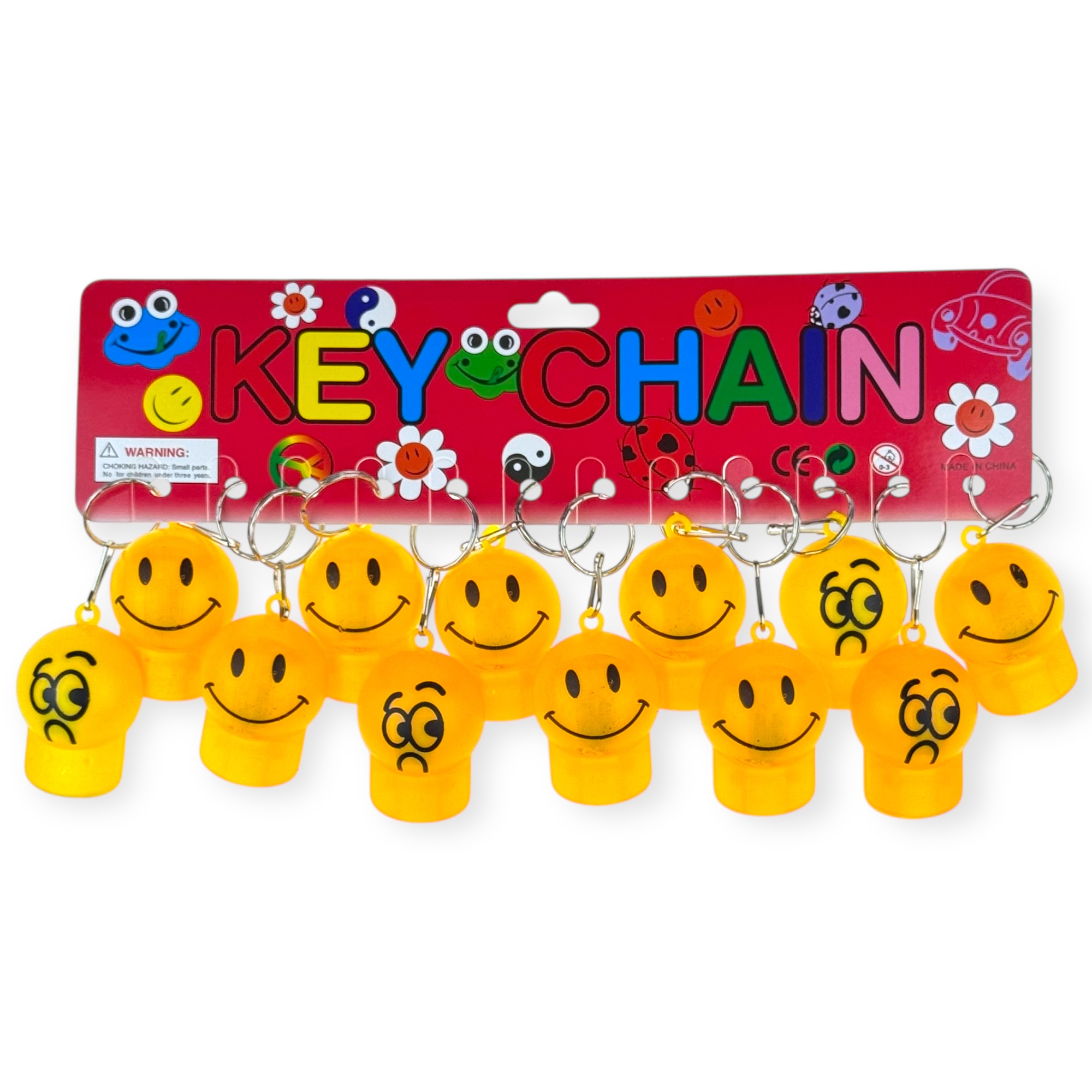 Брелок кепка емодзі що світиться (12)