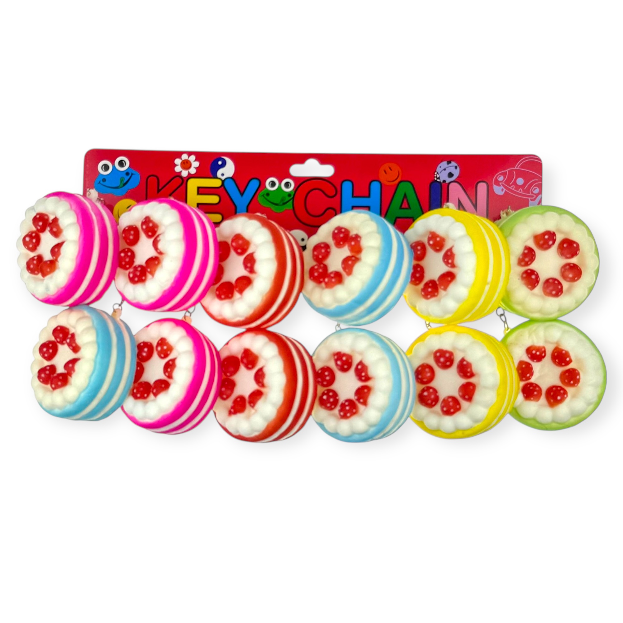 Брелки торт великий сквіш (12)