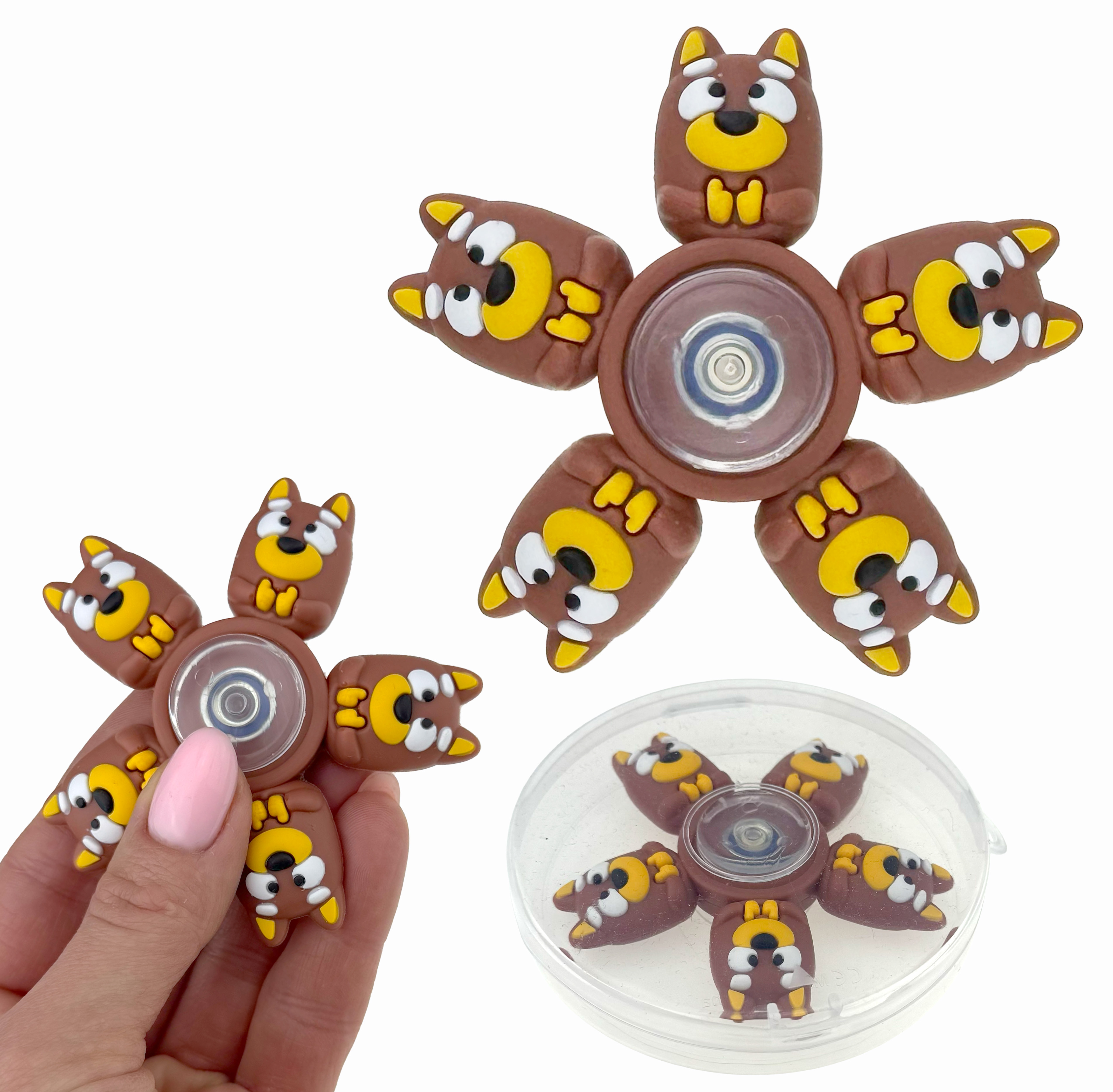 Спінер гумовий вовк BLUEY Bingo Style /500/