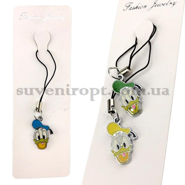 Брелок на мобильный голова Дональд Дак