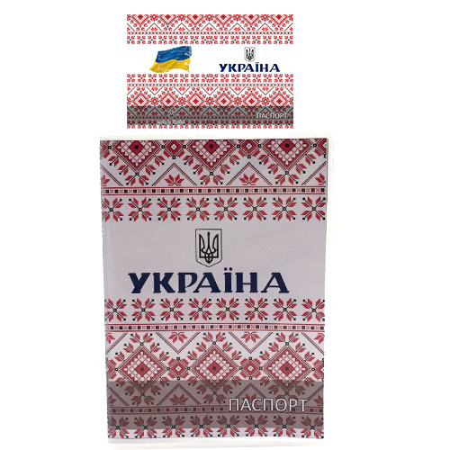 Обложка Украина с гербом сзади флаг