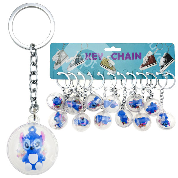 Брелок свич із присипкою в cвінка пеппа (12)