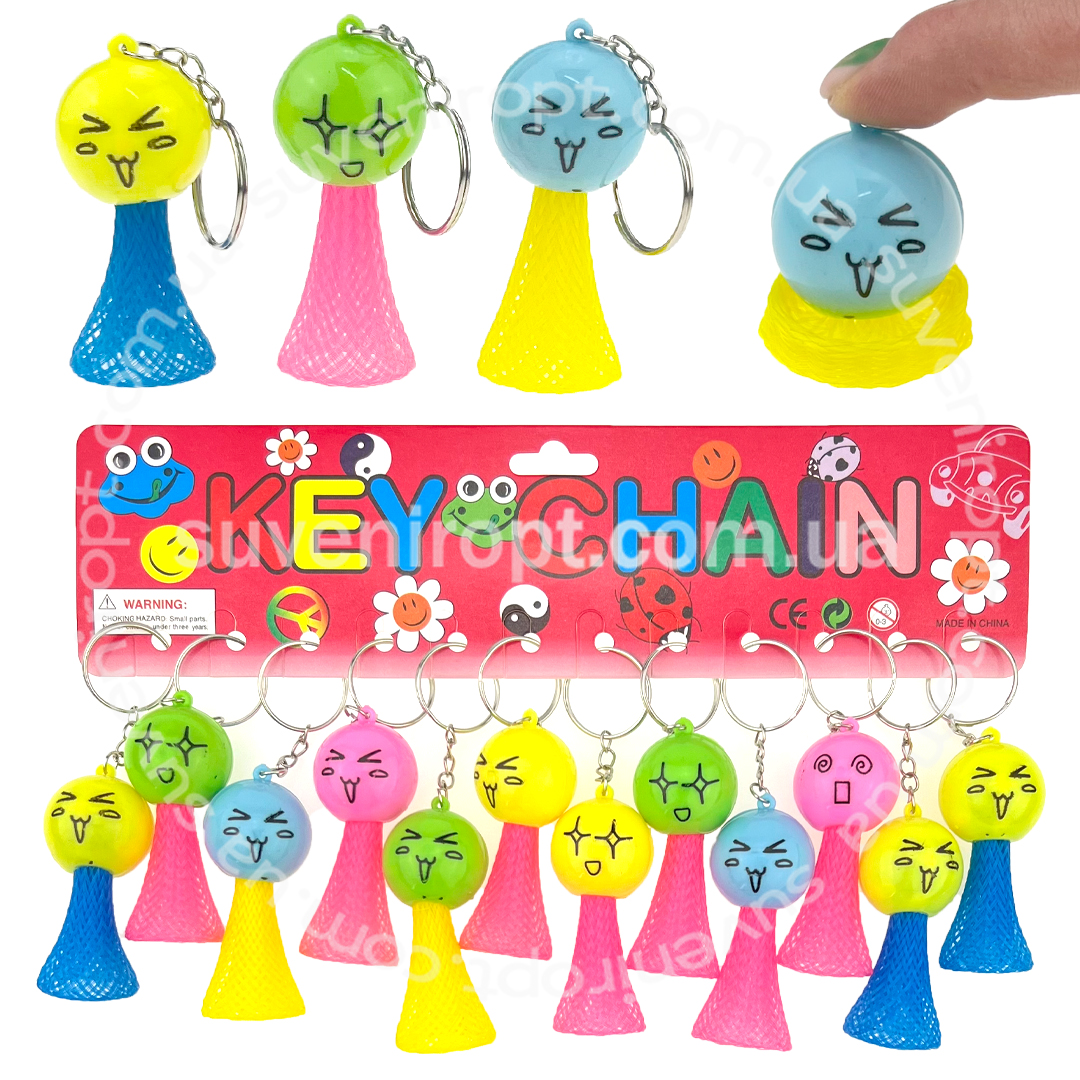 Брелок пластмасовий літаючий валанчик (12)