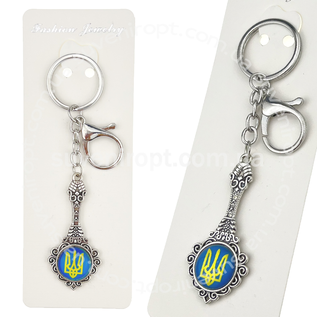 Брелок в упаковці булава скло Україна (12)
