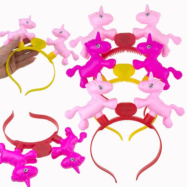 Обруч дві поні єдинороги світиться (12) /300/