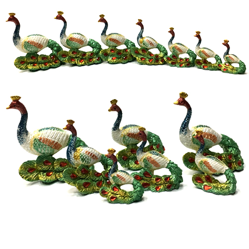 Набор павлинов семья 7 в 1