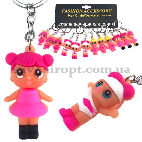 Брелок  резиновый кукла LOL большая (12)