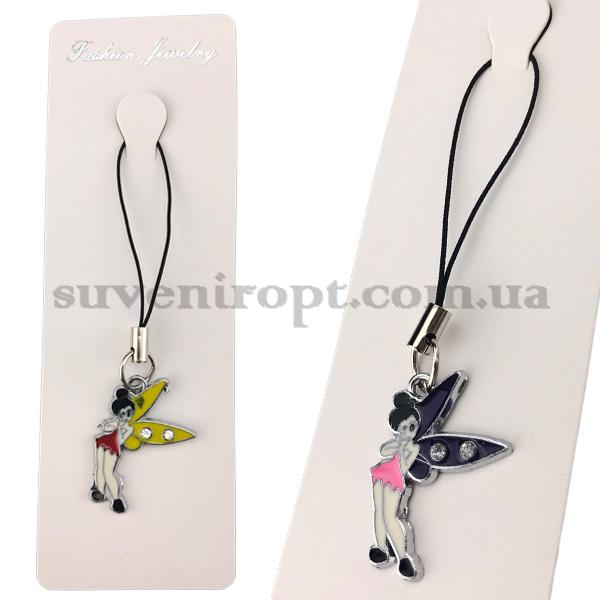 Брелок на мобильный фея с камушками