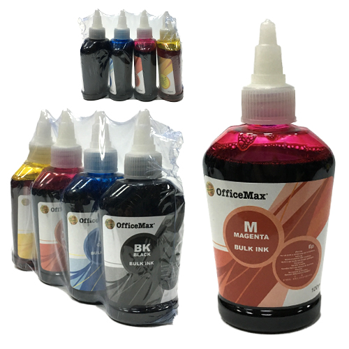 Набор чернил для принтера  4 цвета 100 мл