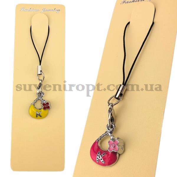 Брелок на мобильный сумочка с цветочком (10)