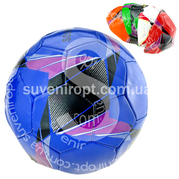 Мяч футбольний глянсовий асорті /100/