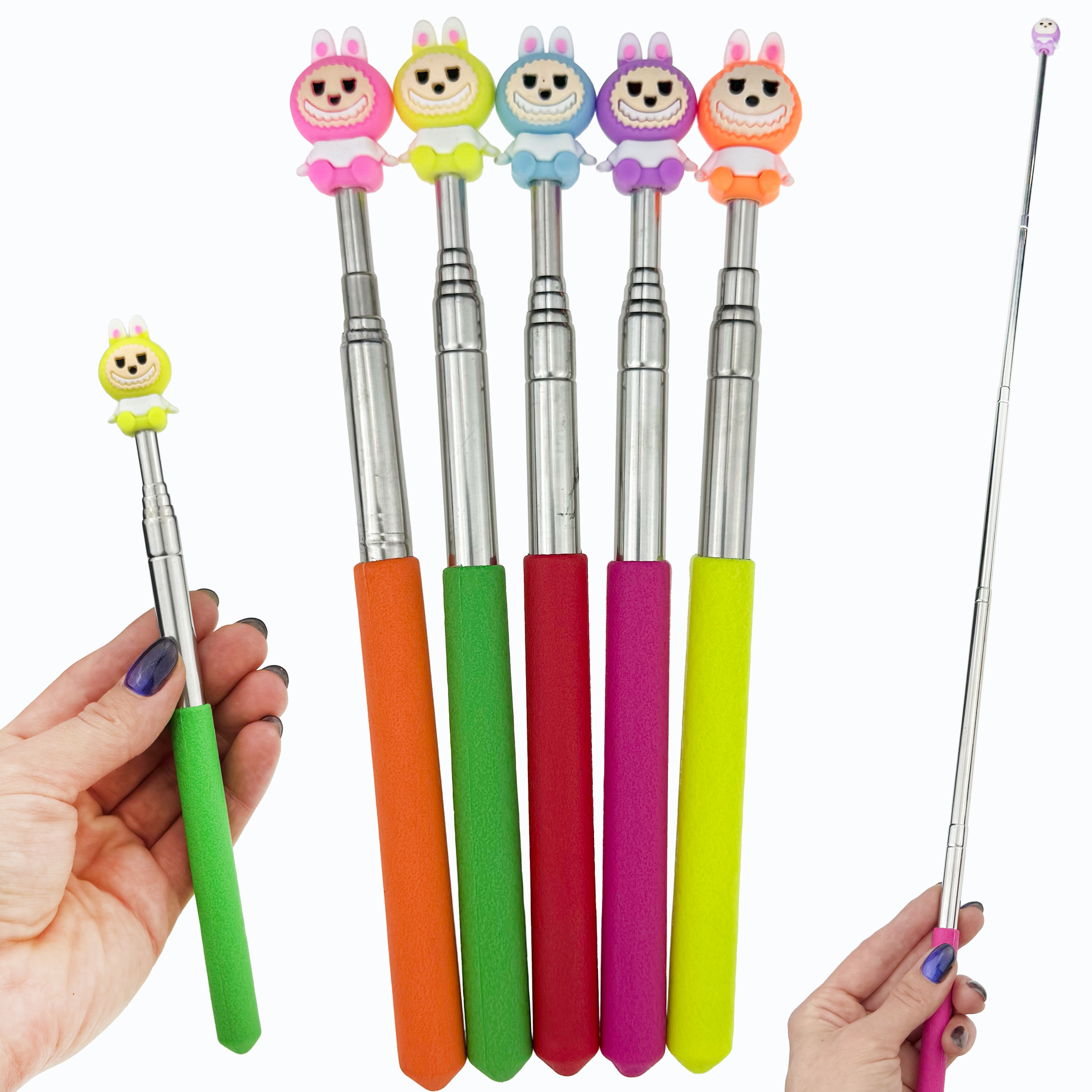 Телескопична указка - вказівник LA BU BU 65 см /500/