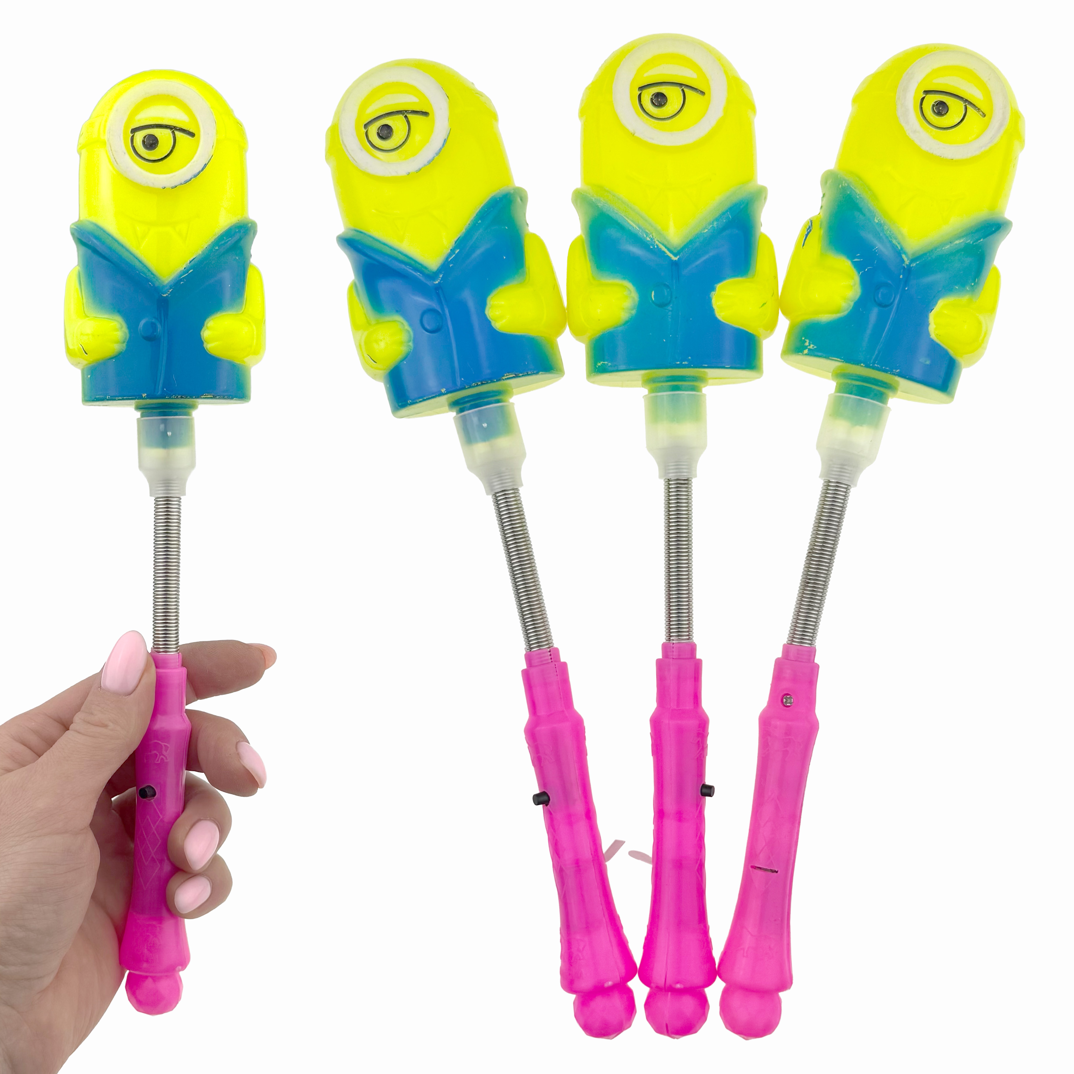 Палиця пружина світиться Міньйон (12) /480/