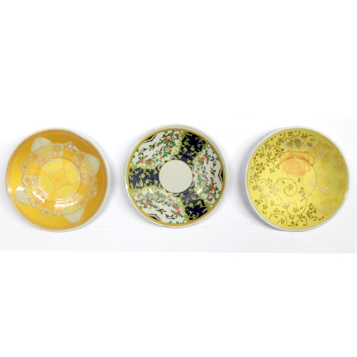 Тарелка маленькая в ассортименте цветная (6)