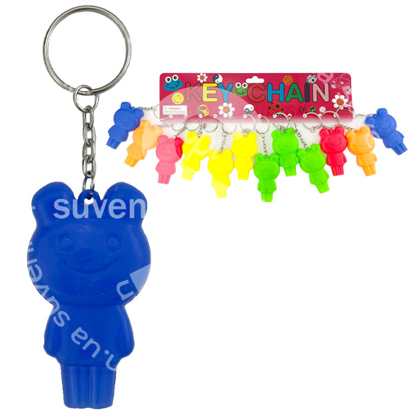 Брелок свисток усміхнений ведмедик (12)