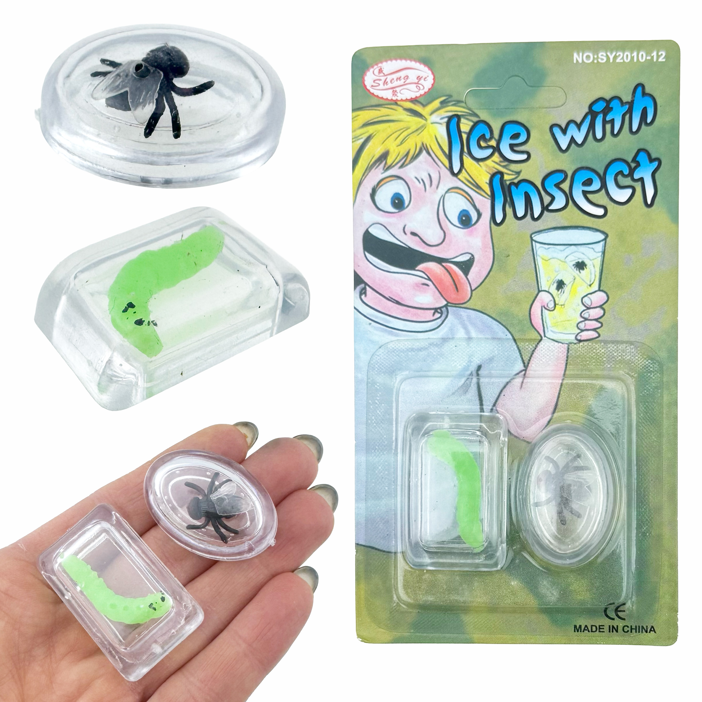 Прикол лід з мухою або червяком (24)