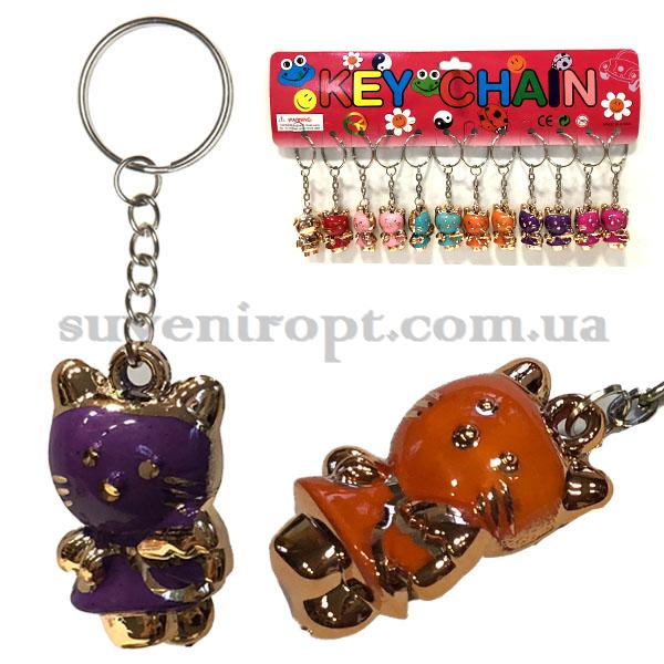 Брелок Китти золотистый(12)