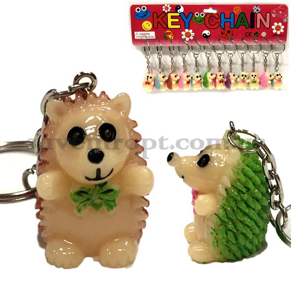 Брелок ёжик поликерамика (12)