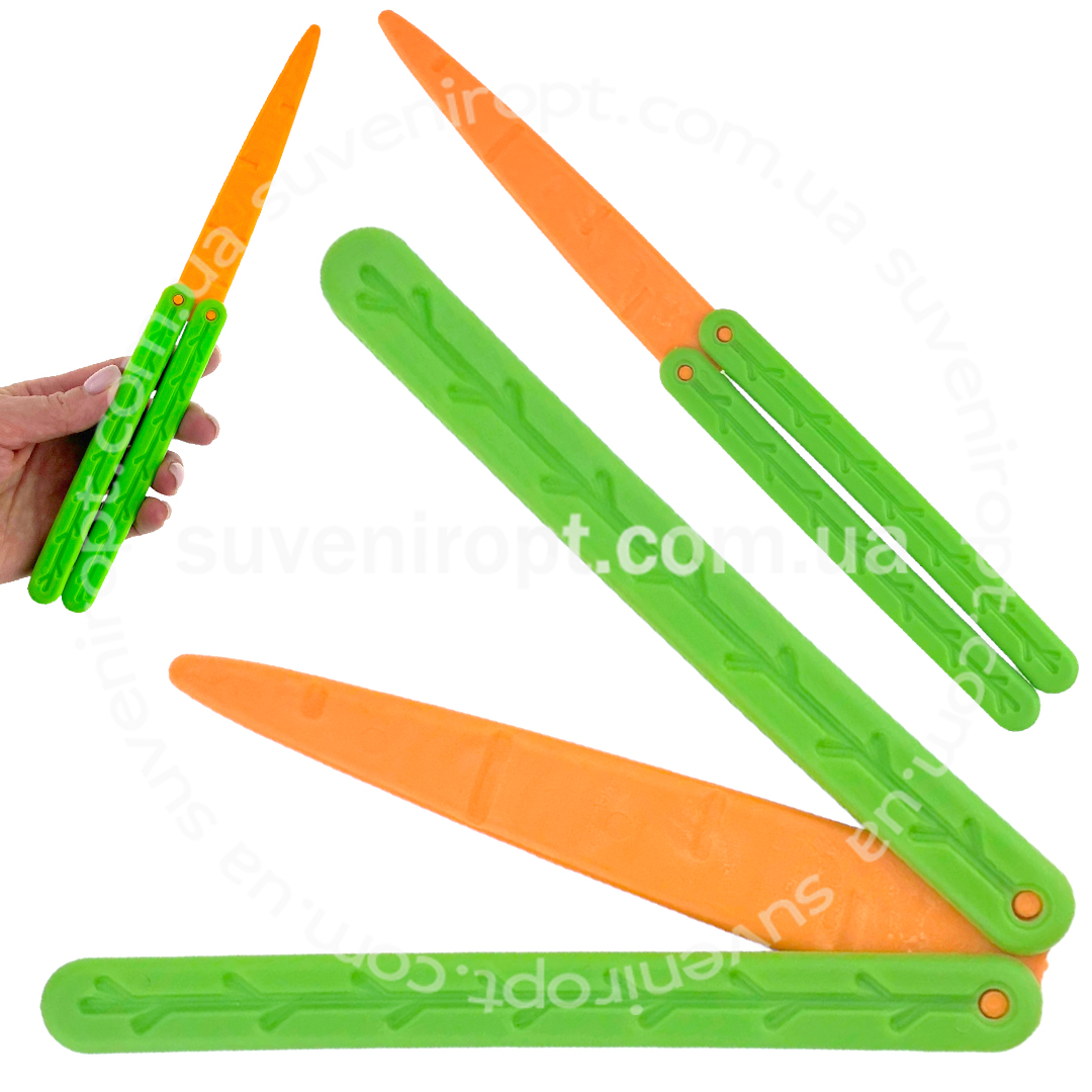 Ніж обманка морква середній 20 см  (5) /600/