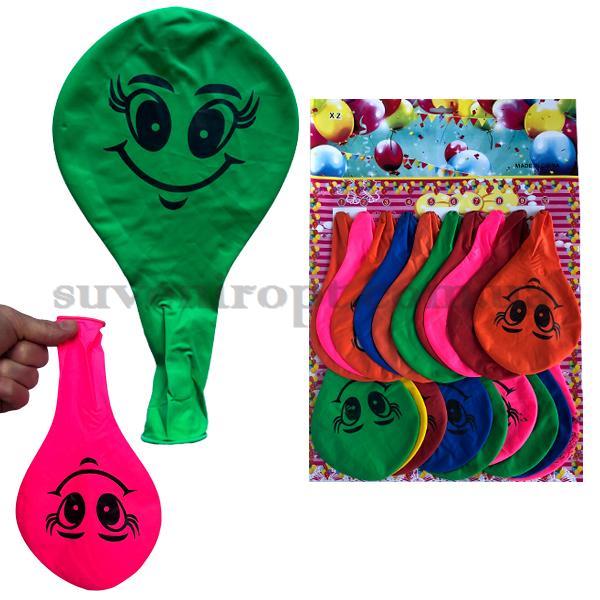 Шарик надувной смайл  гигант на планшете (20) /4000/