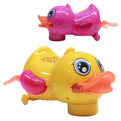 Музыкальная плавающая светящая утка 22 см