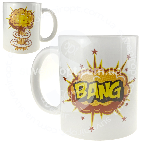 Кружка  бум BANG  310 гр (12)
