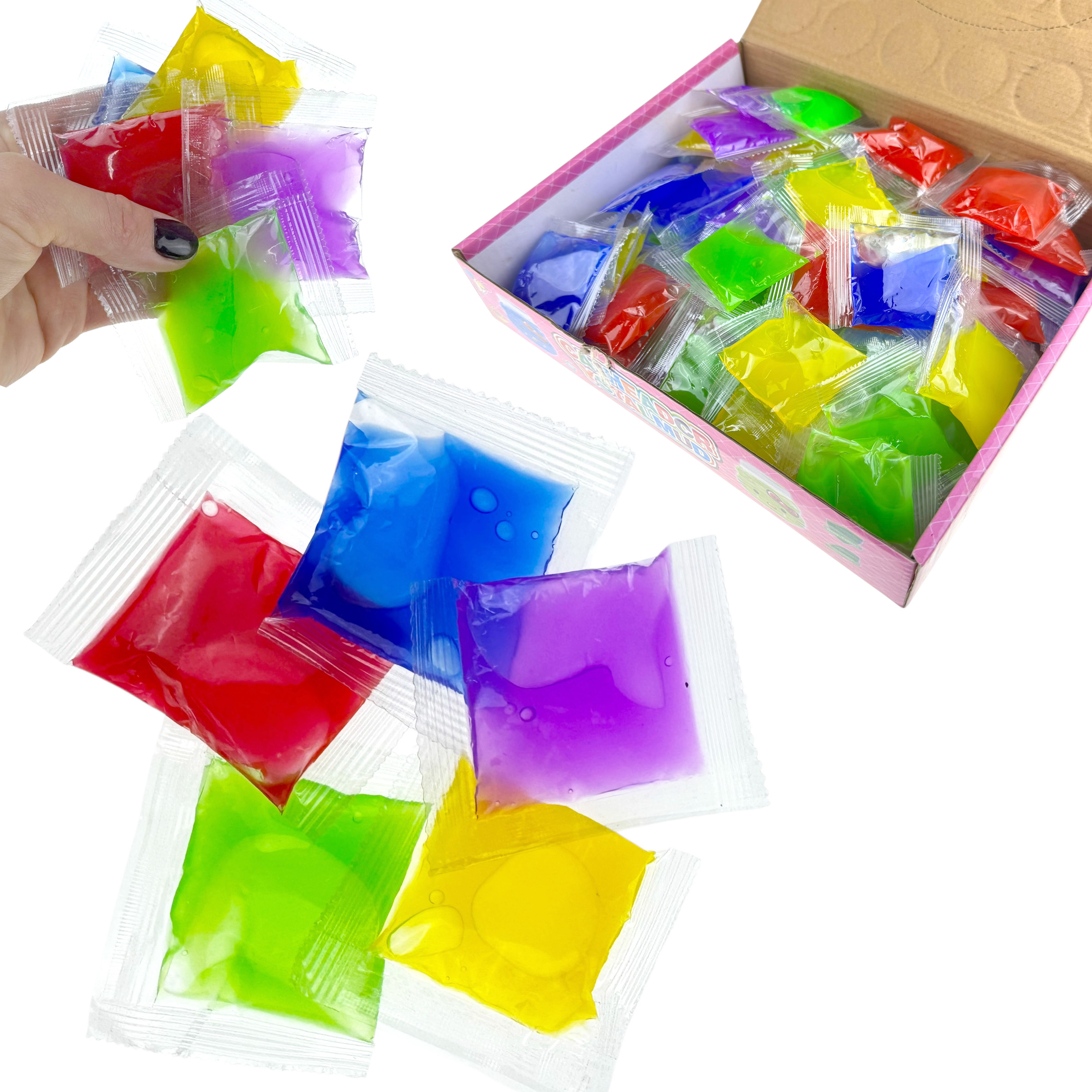 Лизун - рідкий різнокольоровий в пакетику (50)