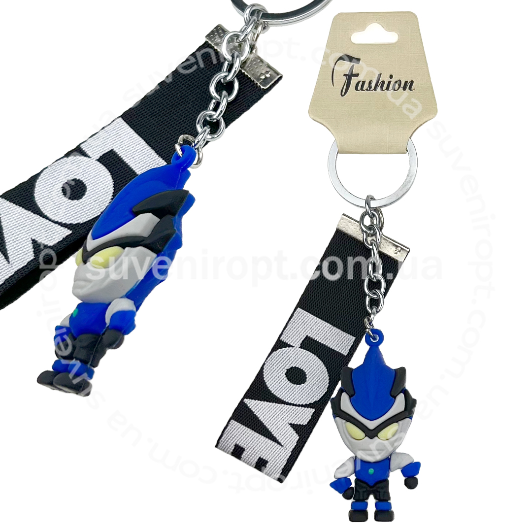 Брелок в упаковці макет Ультрамені зі стрічкою LOVE (12)