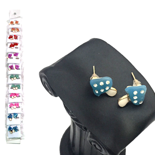 Серёжки грибочки  (12)