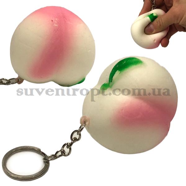 СКВИШИ - SQUISHY  брелок персик  (12) 