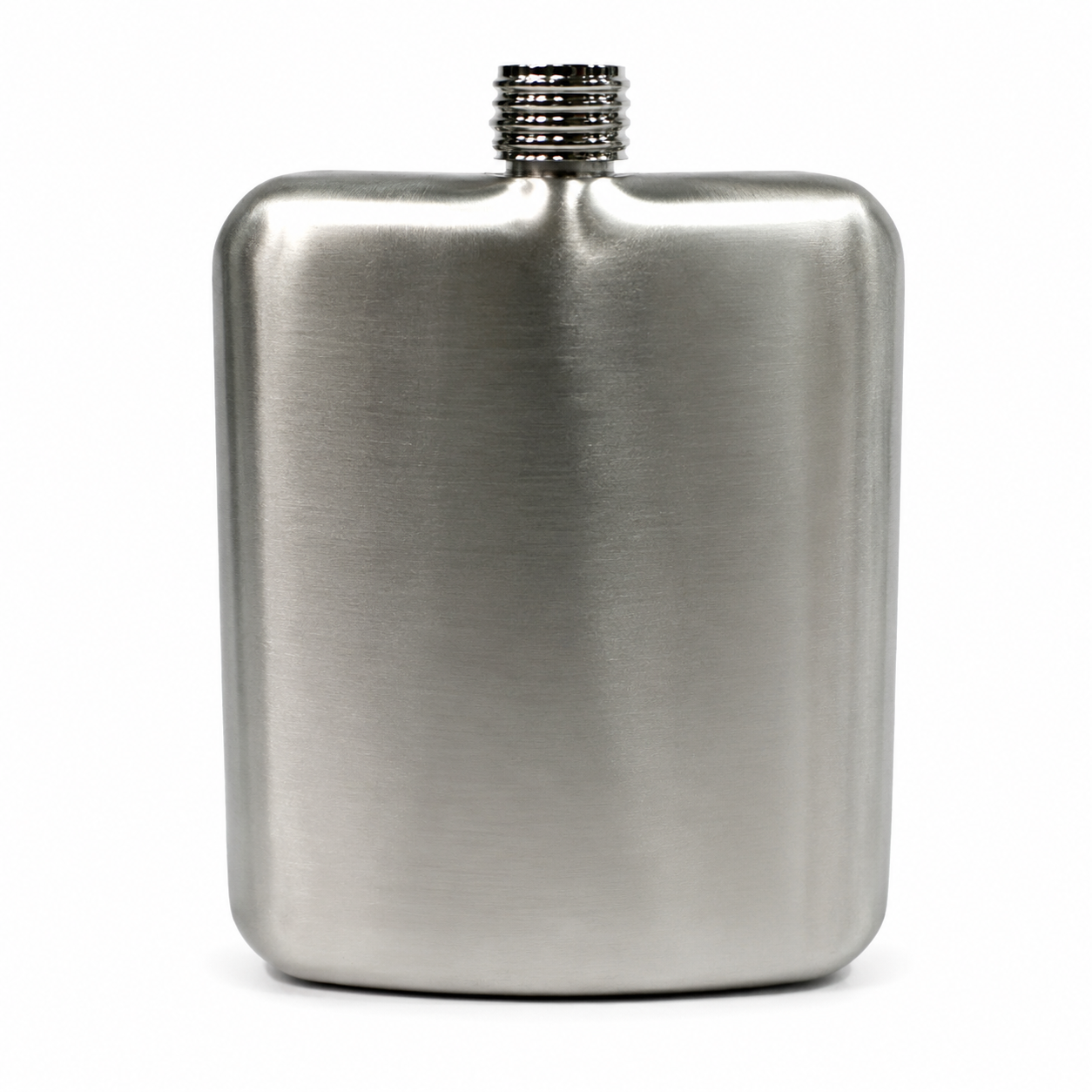 Фляга металева округла 6 oz