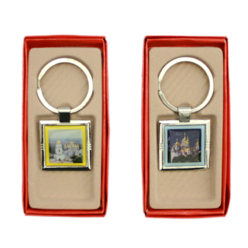 Брелок Киев квадратный (12)