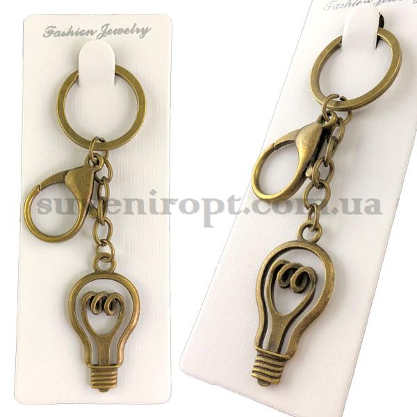 Брелок   в упаковке металлический лампа